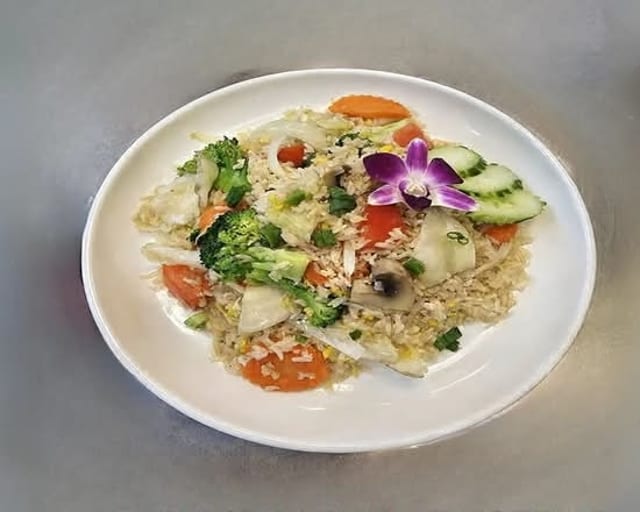 Vegetable Fried Rice.