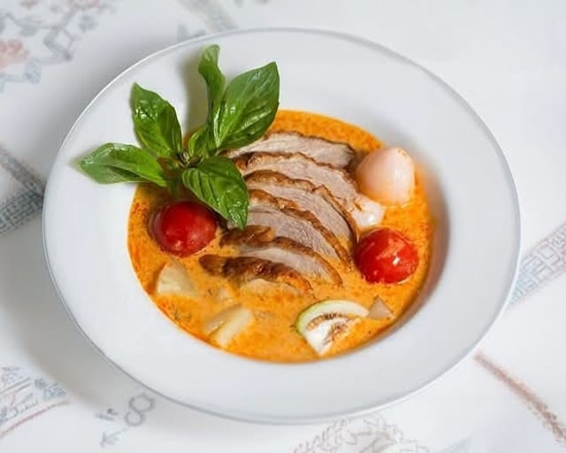 Roasted Duck Curry.